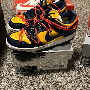 OFF WHITE MICHIGAN DUNKS